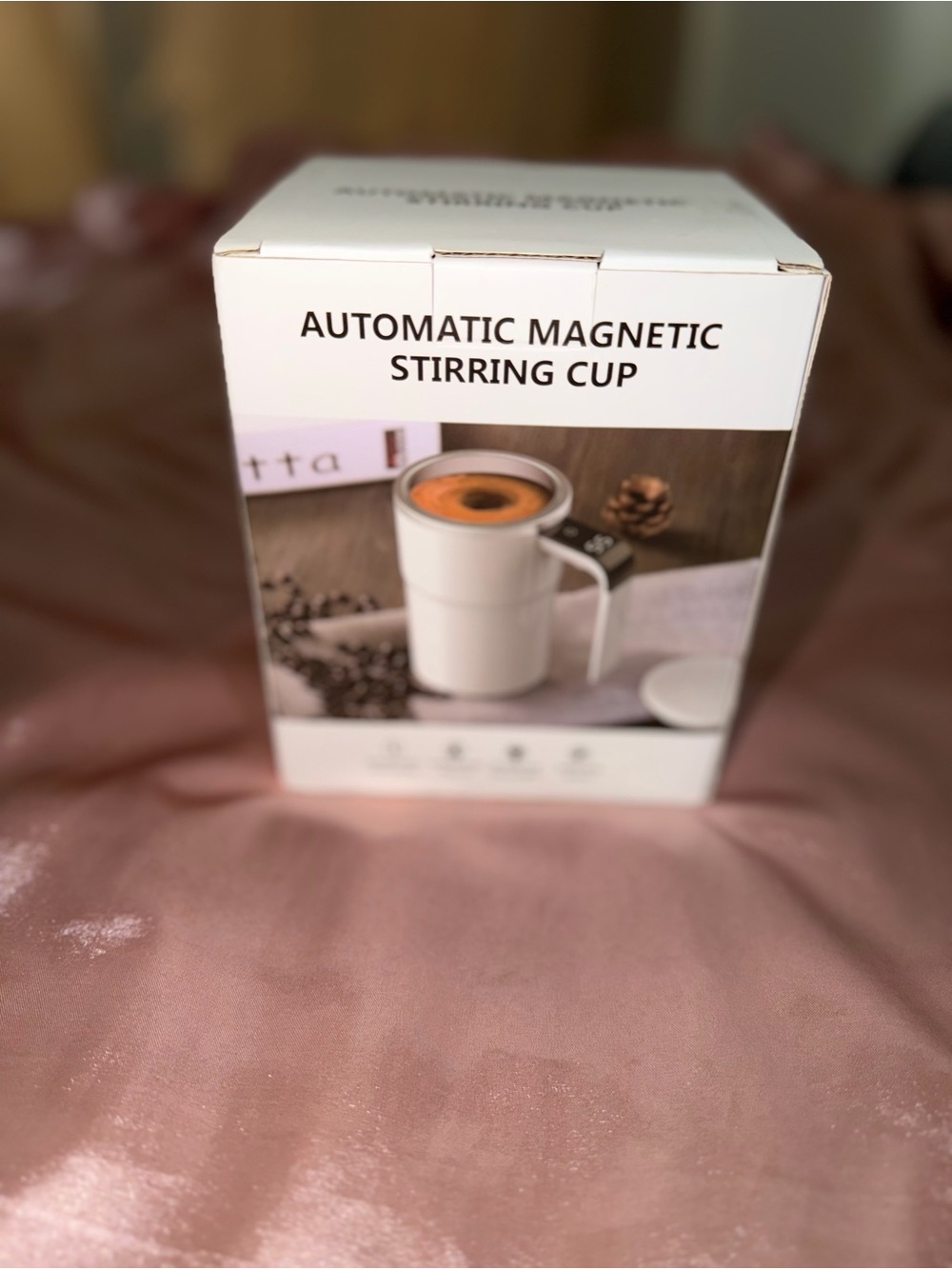 Automatic Magnetic Stirring Cup - White Self-Stirring Mug